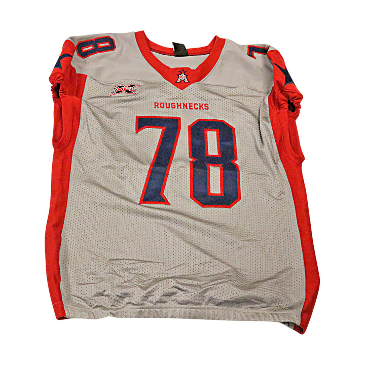 Nick Callendar Houston Roughnecks 2020 Game Issued Away Jersey 2XL