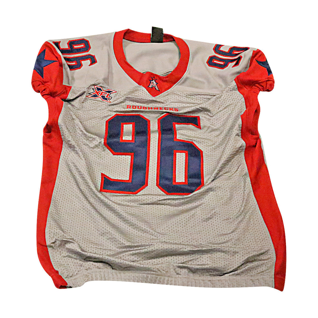 Walt Palmore Houston Roughnecks 2020 Game Issued Away Jersey 2XL
