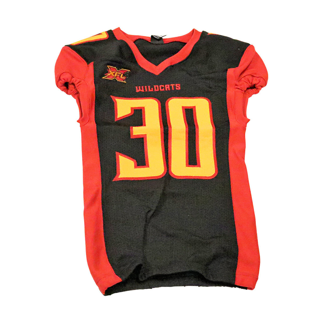 Los Angeles Wildcats 2020 #30 Team Issued Home Jersey S