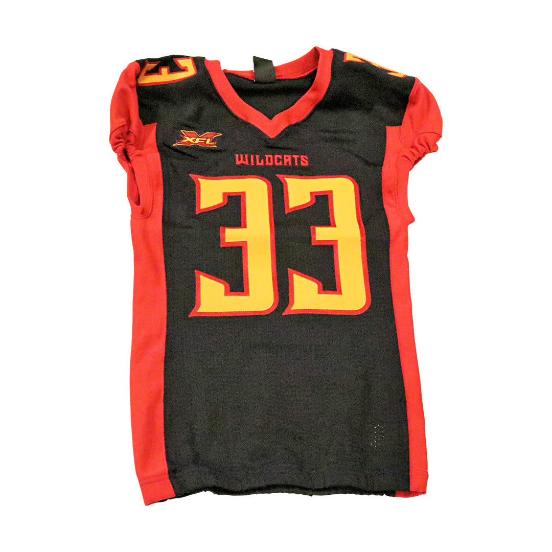 Los Angeles Wildcats 2020 #33 Team Issued Home Jersey S