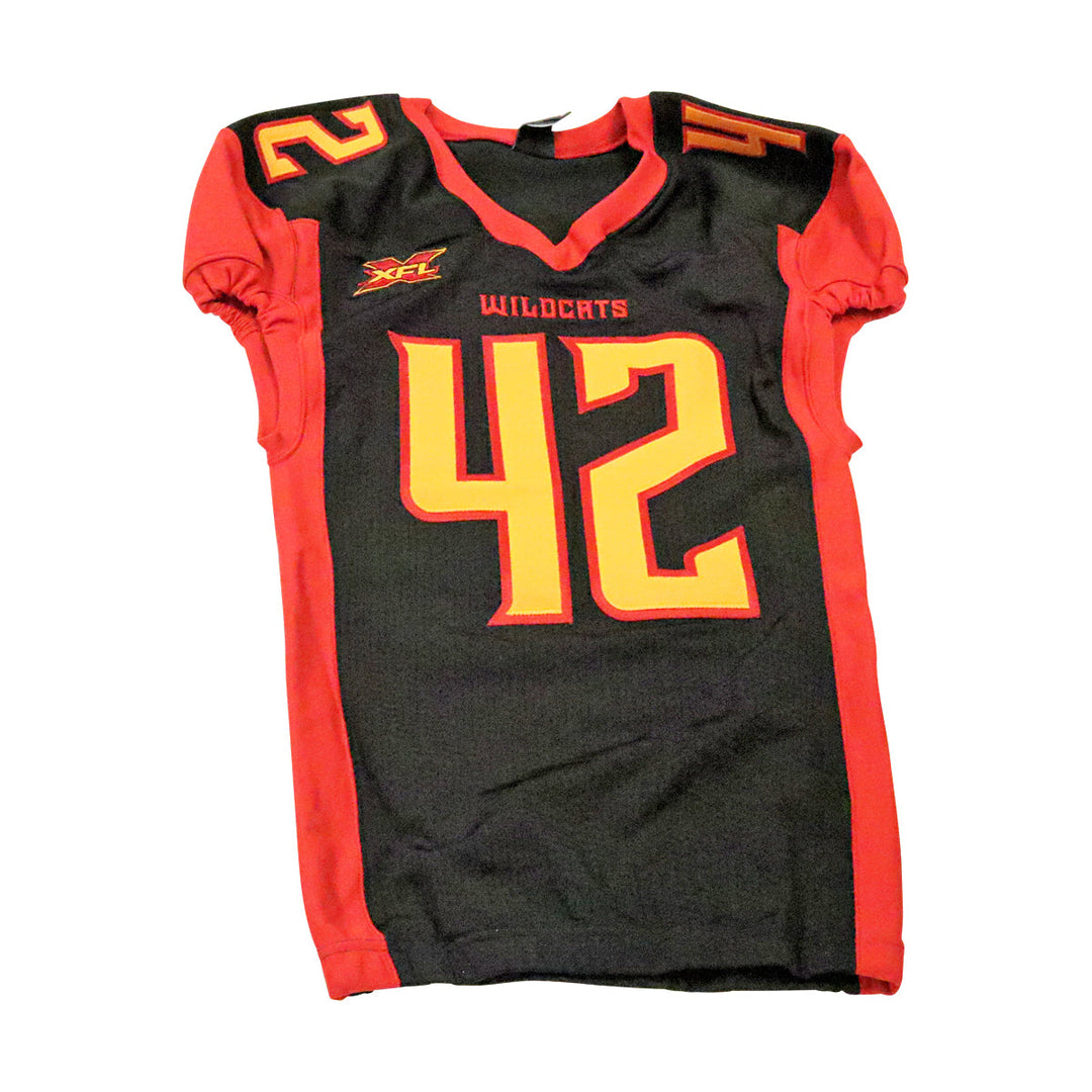 Los Angeles Wildcats 2020 #42 Team Issued Home Jersey M