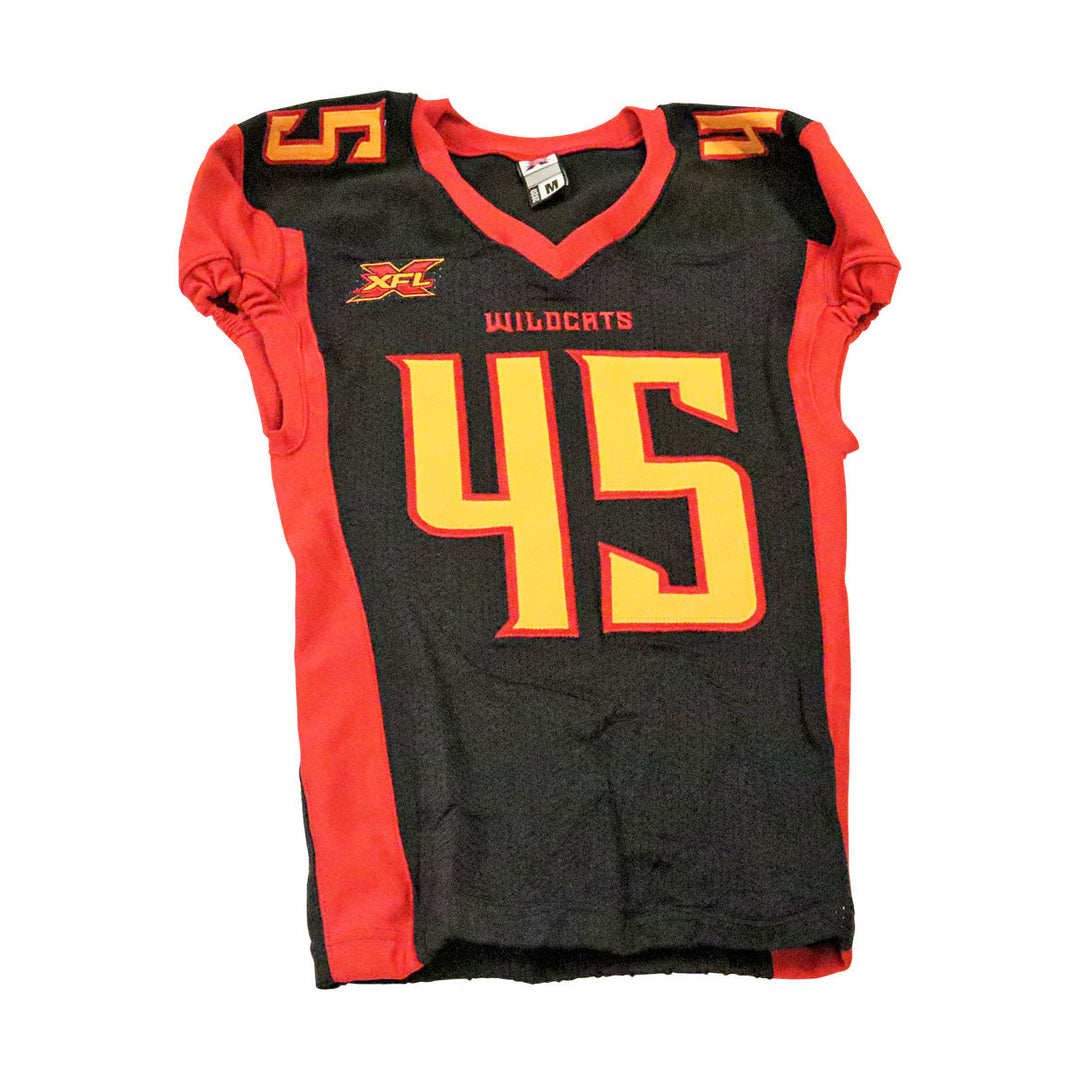 Los Angeles Wildcats 2020 #45 Team Issued Home Jersey M