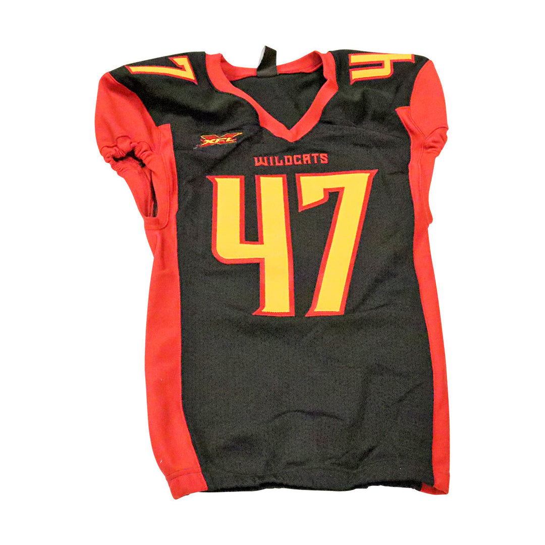 Los Angeles Wildcats 2020 #47 Team Issued Home Jersey M