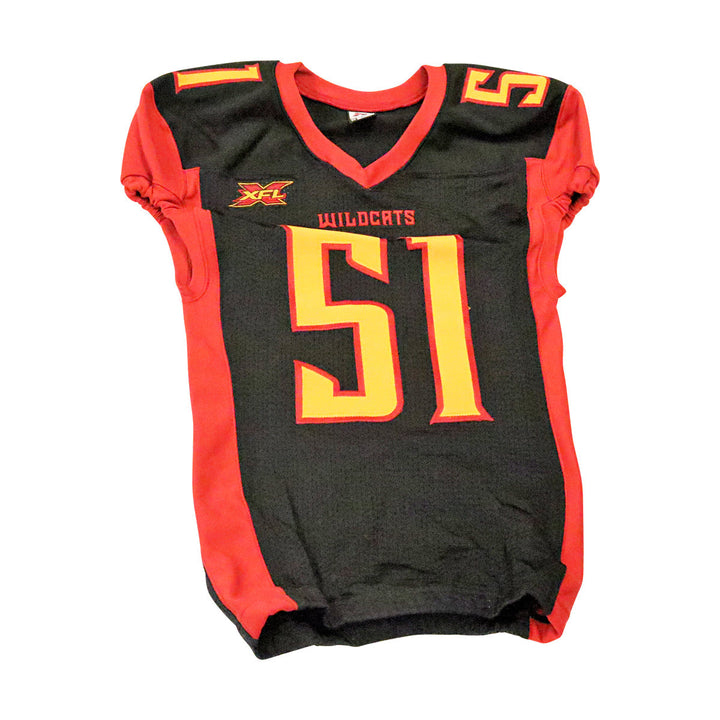 Los Angeles Wildcats 2020 #51 Team Issued Home Jersey M