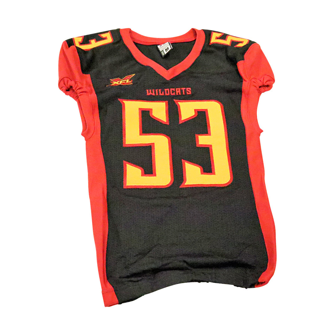 Los Angeles Wildcats 2020 #53 Team Issued Home Jersey M