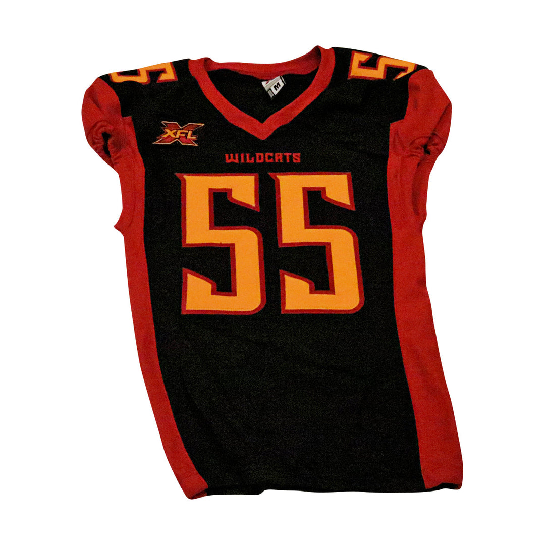 Los Angeles Wildcats 2020 #55 Team Issued Home Jersey M