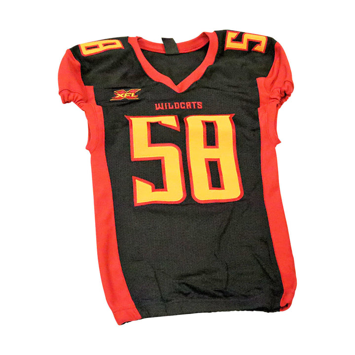 Los Angeles Wildcats 2020 #58 Team Issued Home Jersey M
