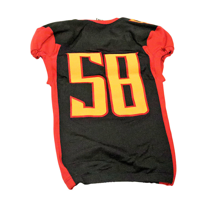 Los Angeles Wildcats 2020 #58 Team Issued Home Jersey M