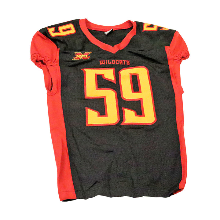 Los Angeles Wildcats 2020 #59 Team Issued Home Jersey L