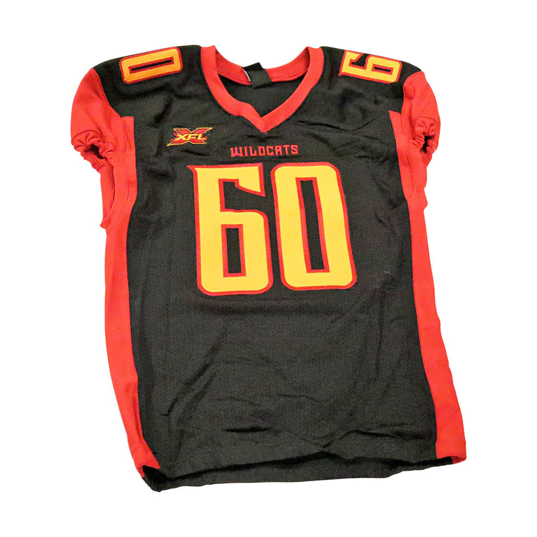 Los Angeles Wildcats 2020 #60 Team Issued Home Jersey XL