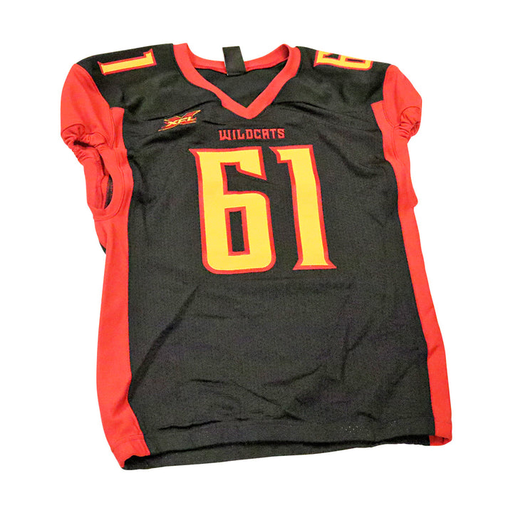 Los Angeles Wildcats 2020 #61 Team Issued Home Jersey XL