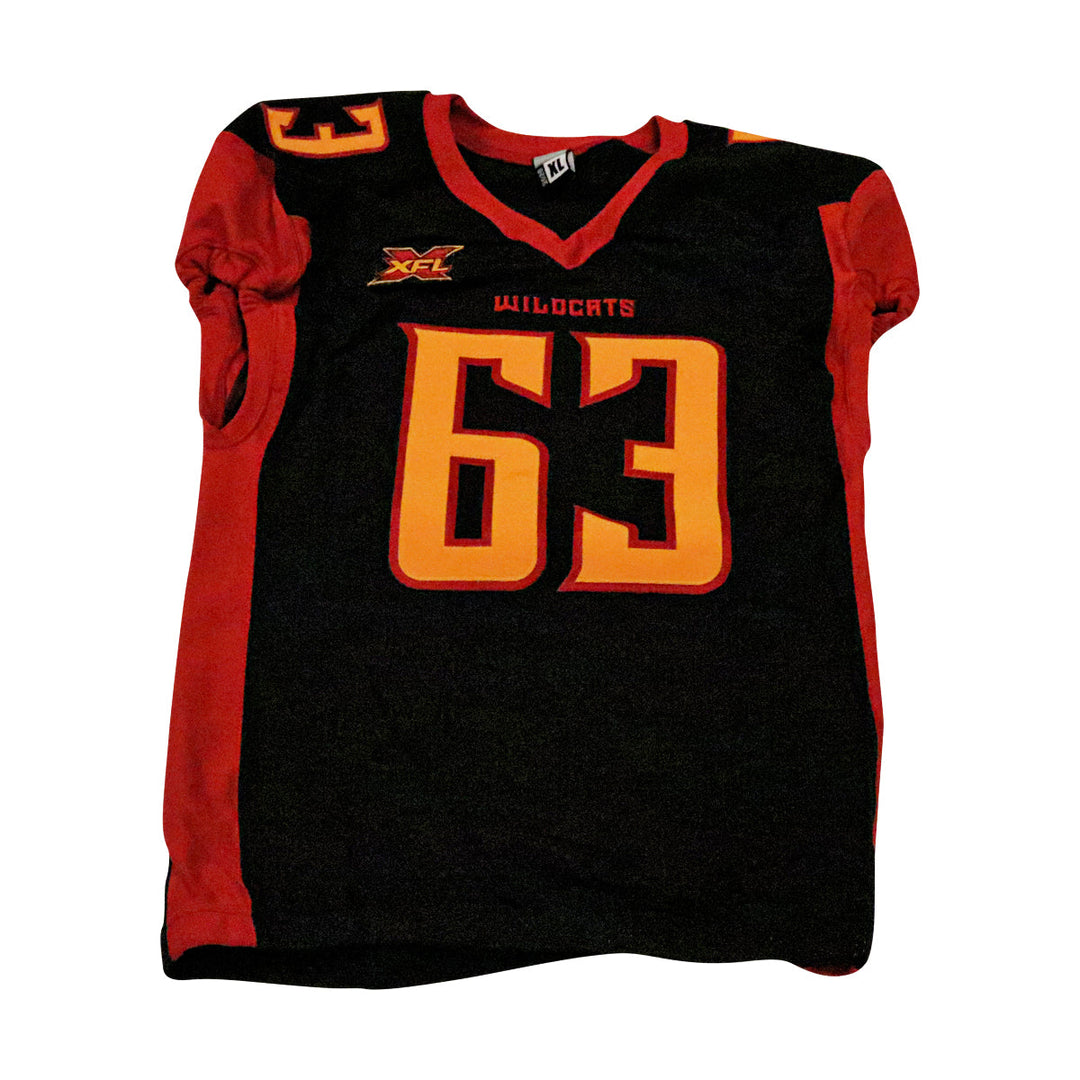 Los Angeles Wildcats 2020 #63 Team Issued Home Jersey XL
