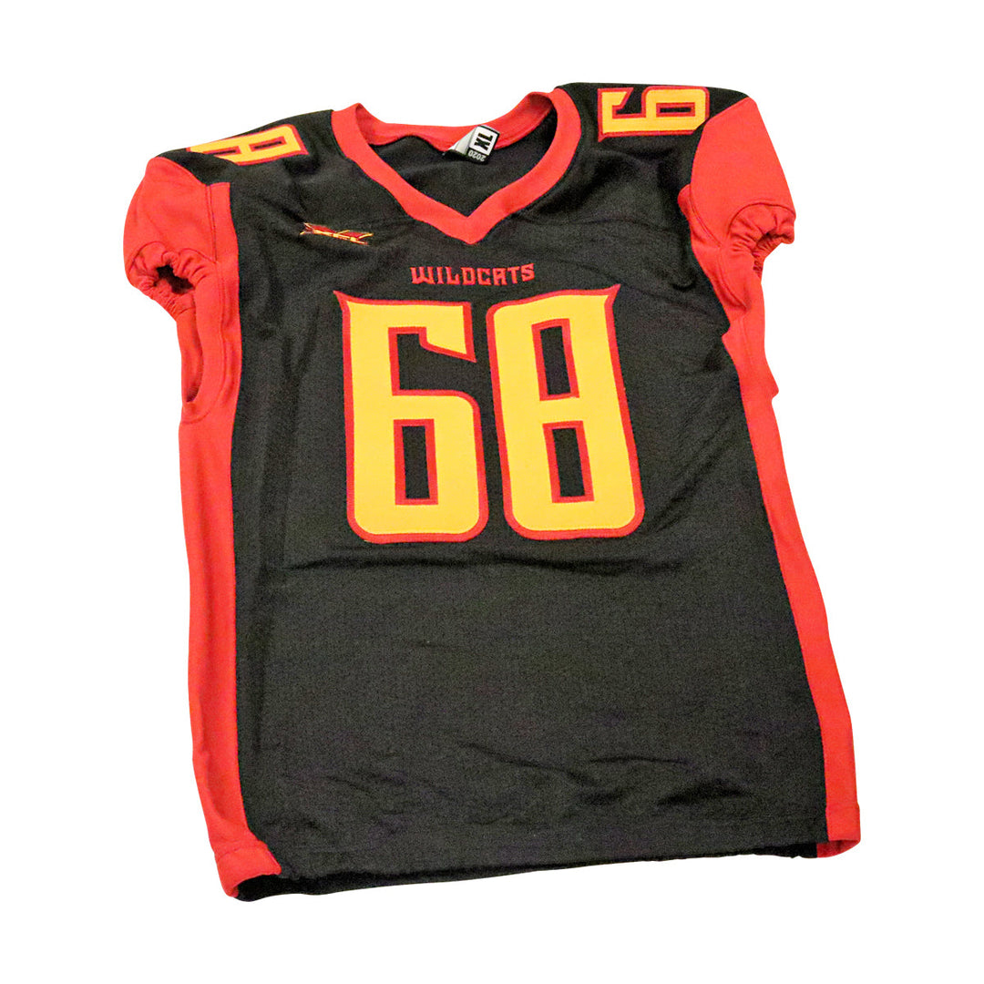 Los Angeles Wildcats 2020 #68 Team Issued Home Jersey XL