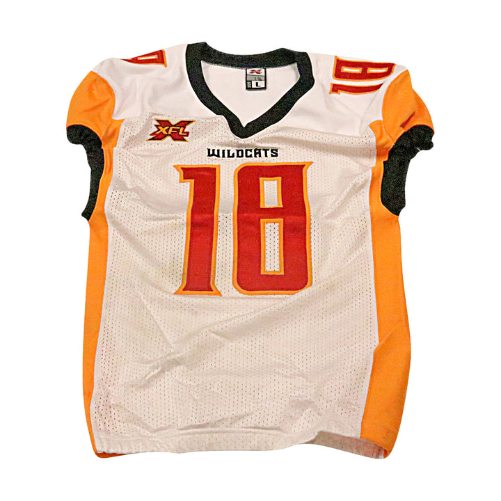 Adonis Jennings Los Angeles Wildcats 2020 Game Issued Away Jersey L