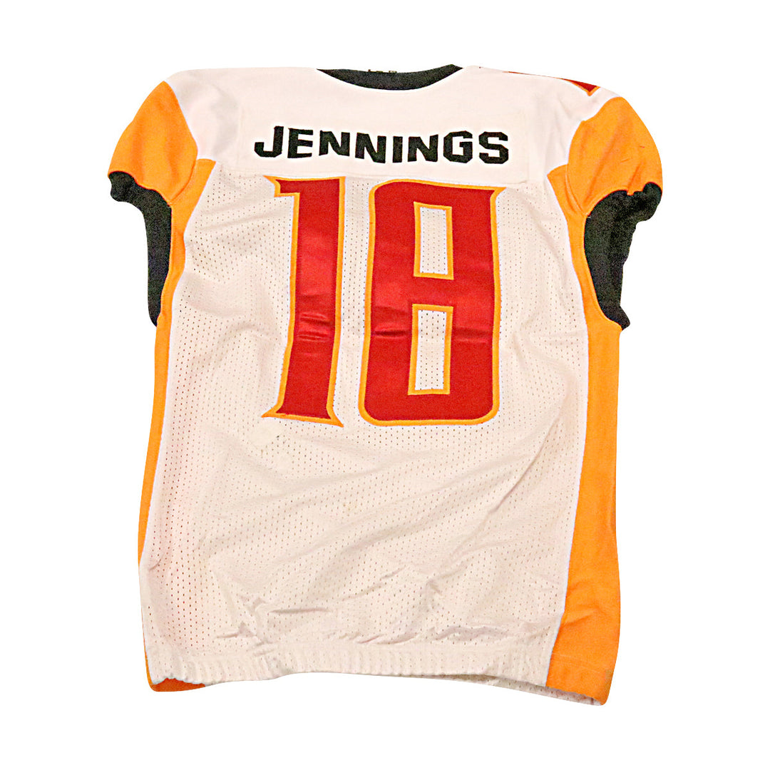 Adonis Jennings Los Angeles Wildcats 2020 Game Used Away Jersey L