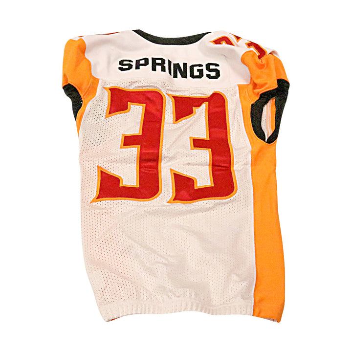 Arrion Springs Los Angeles Wildcats 2020 Game Used Away Jersey M