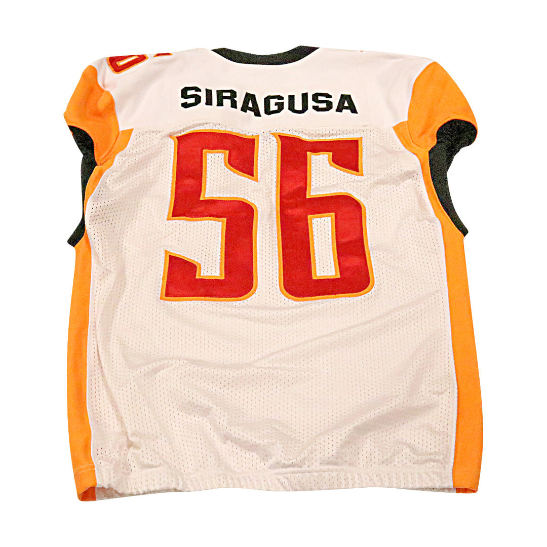Nico Siragusa Los Angeles Wildcats 2020 Game Used Away Jersey 2XL