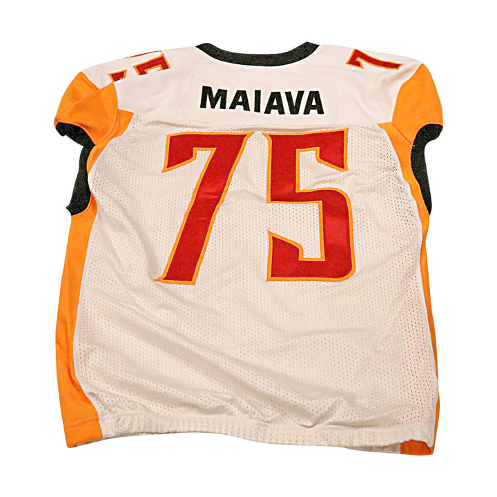 Lene Maiava Los Angeles Wildcats 2020 Game Used Away Jersey 2XL