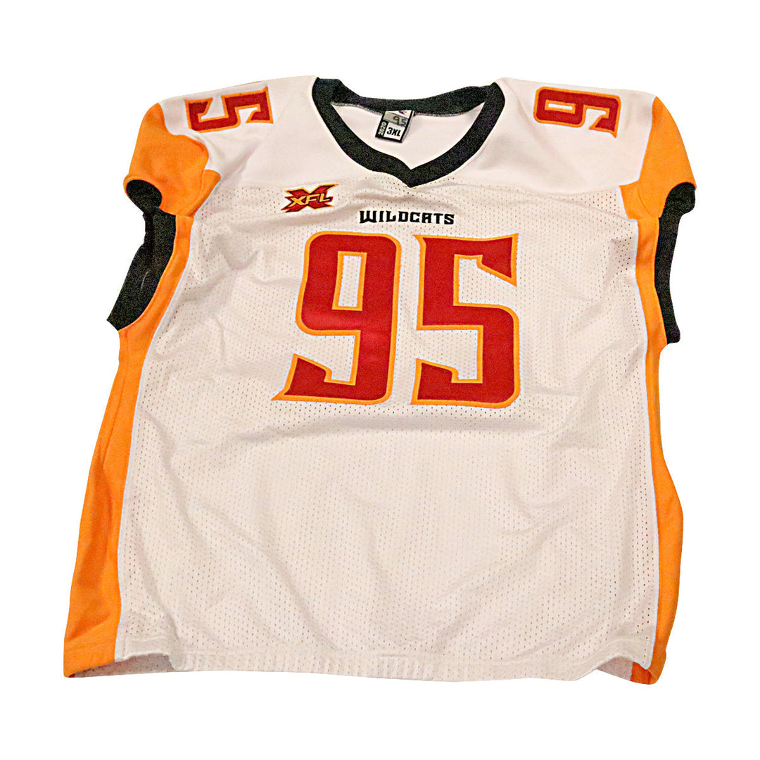 Montori Hughes Los Angeles Wildcats 2020 Game Issued Away Jersey 3XL