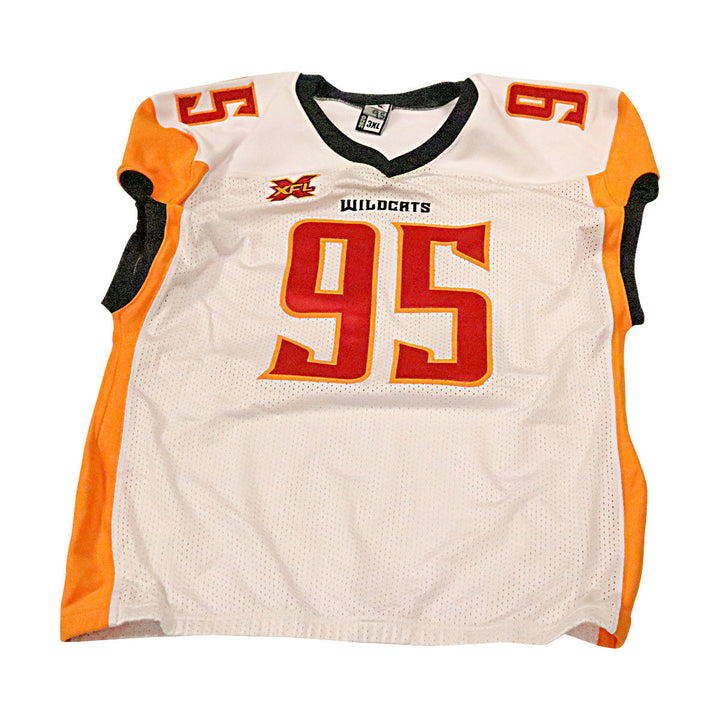 Montori Hughes Los Angeles Wildcats 2020 Game Issued Away Jersey 3XL