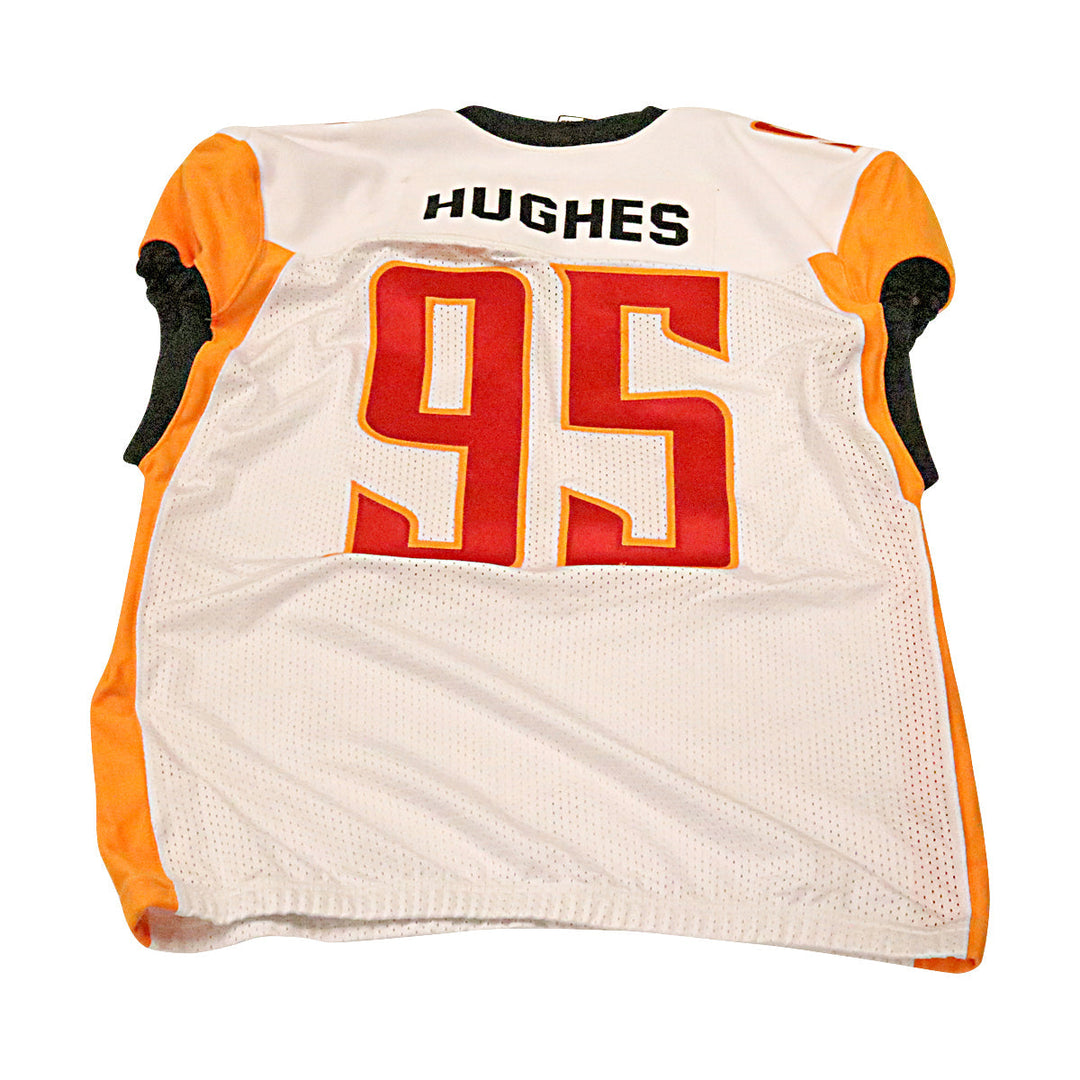 Montori Hughes Los Angeles Wildcats 2020 Game Used Away Jersey 3XL