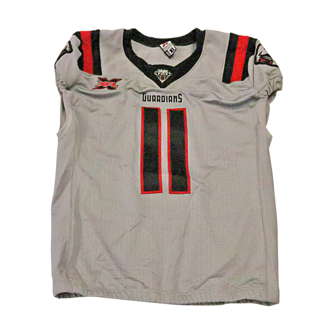 Ance New York Guardians 2020 Game Issued Away Jersey XL (Yancey, nameplate ripped)
