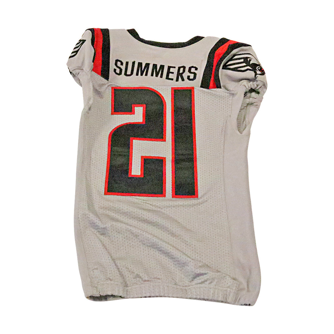 Jamar Summers New York Guardians 2020 Game Used Away Jersey S