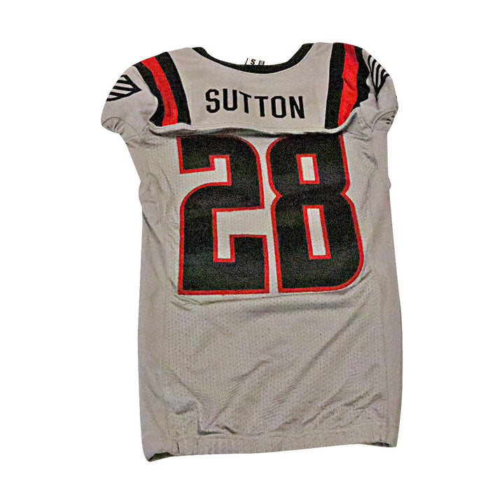 Wes Sutton New York Guardians 2020 Game Used Away Jersey S