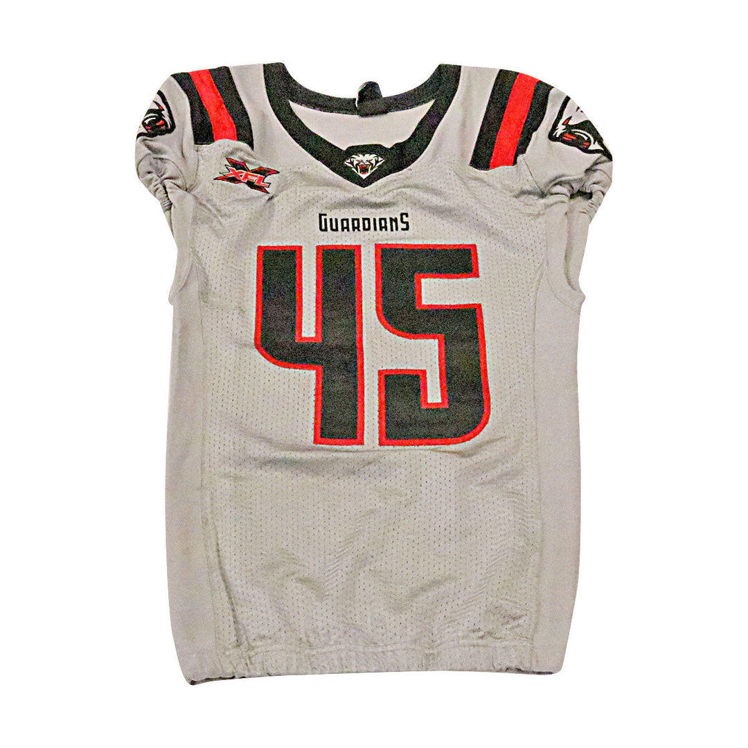 D'Juan New York Guardians 2020 Game Issued Away Jersey M