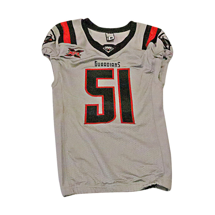 Darnell Leslie New York Guardians 2020 Game Issued Away Jersey M
