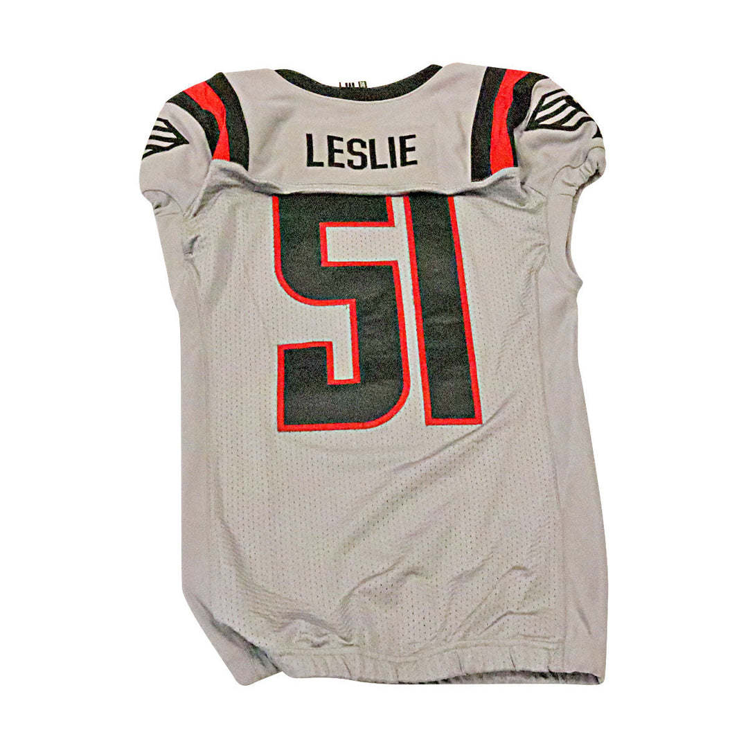 Darnell Leslie New York Guardians 2020 Game Used Away Jersey M