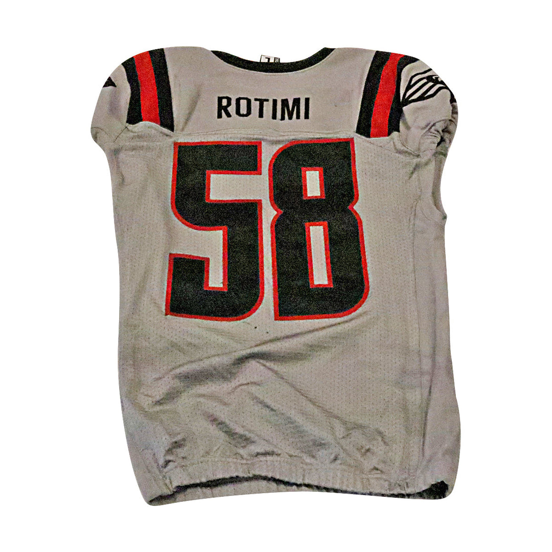Bunmi Rotimi New York Guardians 2020 Game Used Away Jersey L