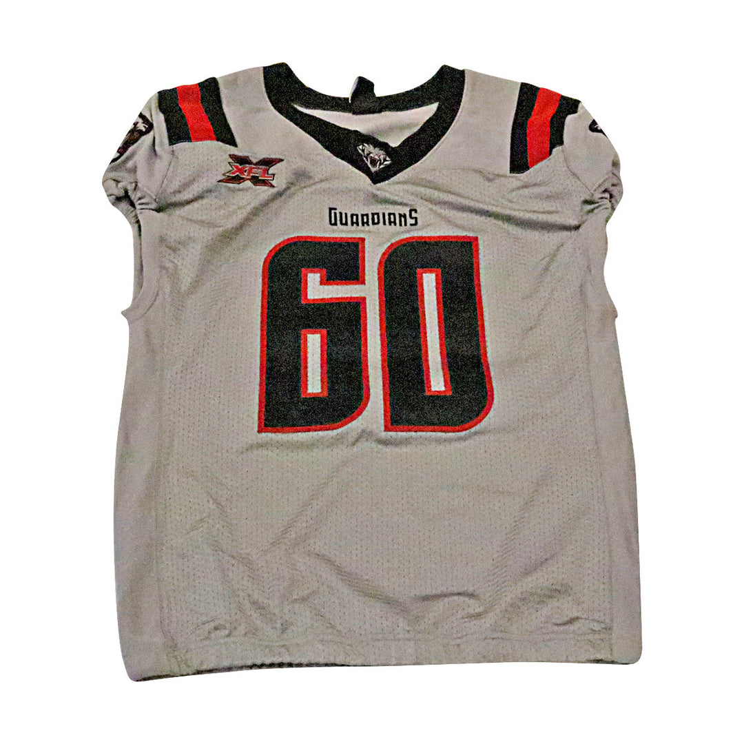 New York Guardians 2020 #60 Team Issued Away Jersey XL