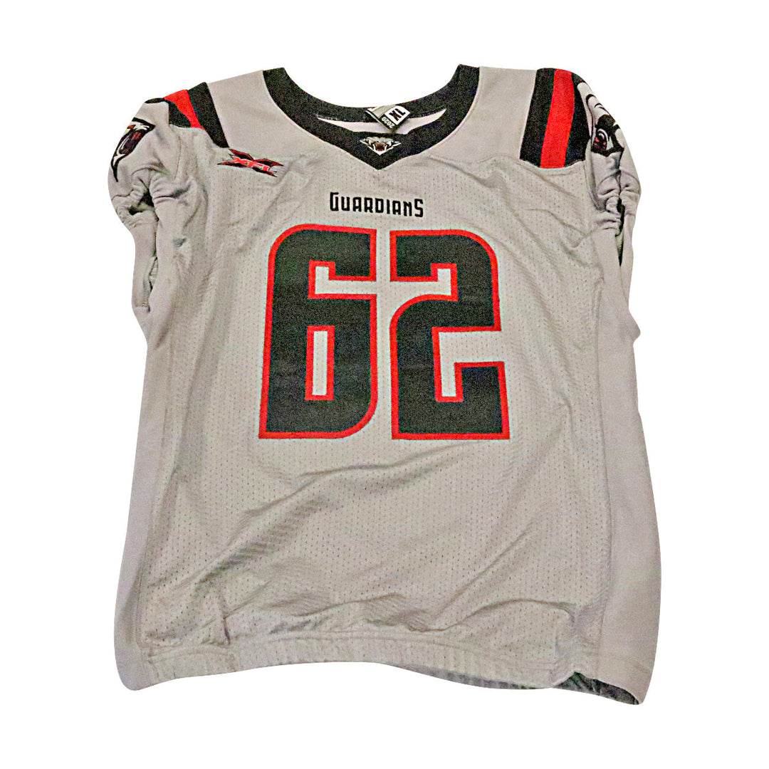 New York Guardians 2020 #62 Team Issued Away Jersey XL