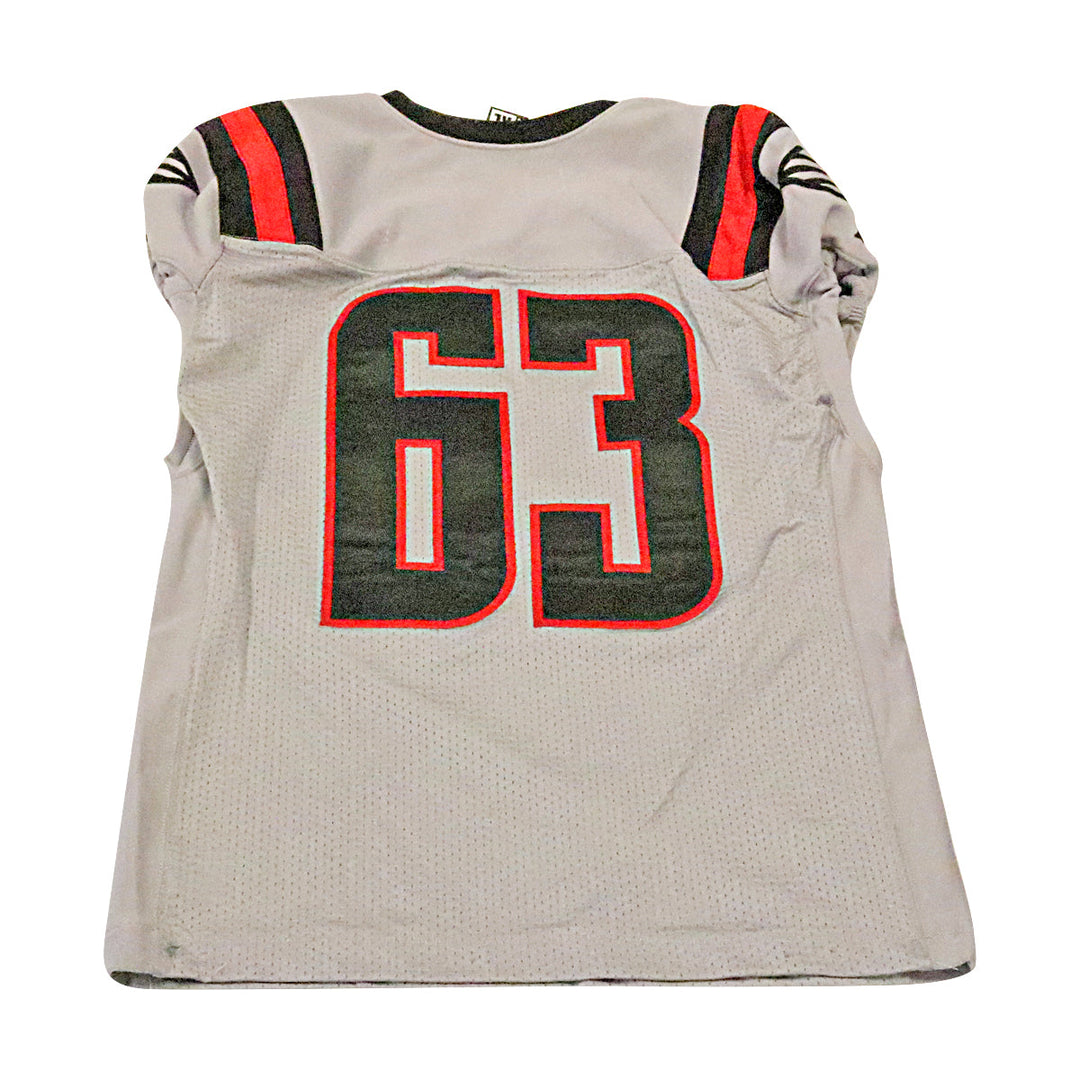 Derek Dennis New York Guardians 2020 Game Used Away Jersey XL (Nameplate removed)
