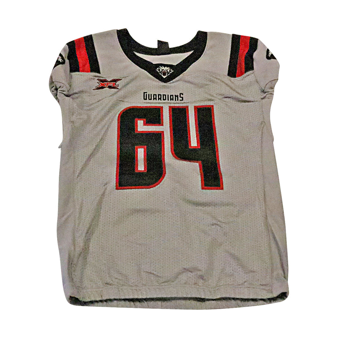 #64 New York Guardians 2020 Team Issued Away Jersey XL