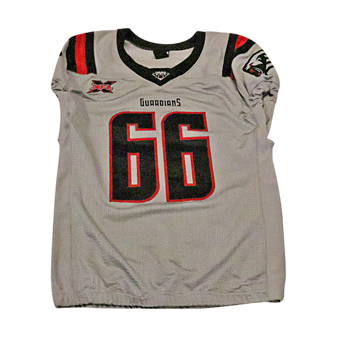 New York Guardians 2020 #66 Team Issued Away Jersey XL