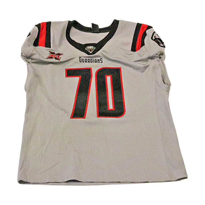 John Kling New York Guardians 2020 Game Issued Away Jersey 2XL