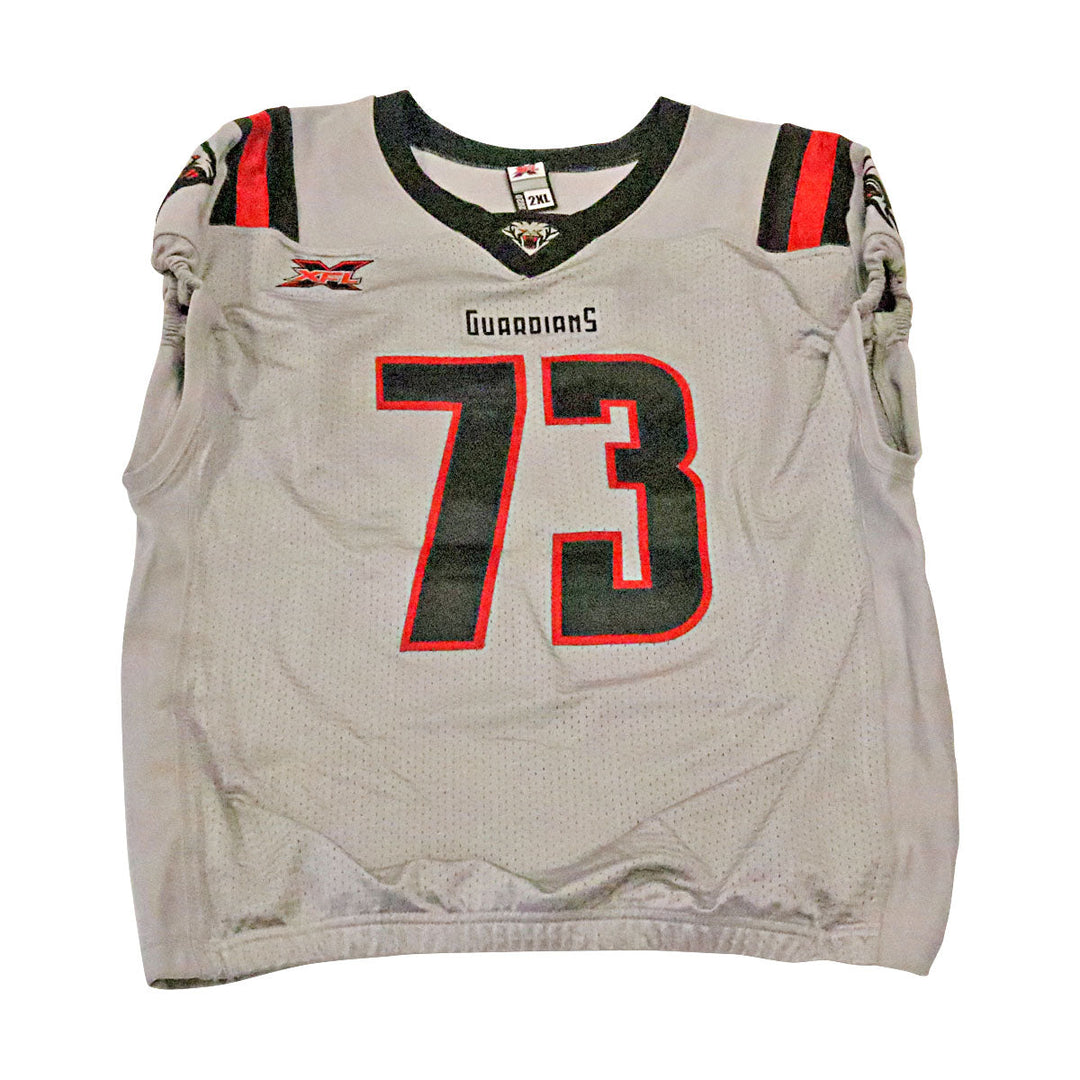 Avery Young New York Guardians 2020 Game Issued Away Jersey 2XL