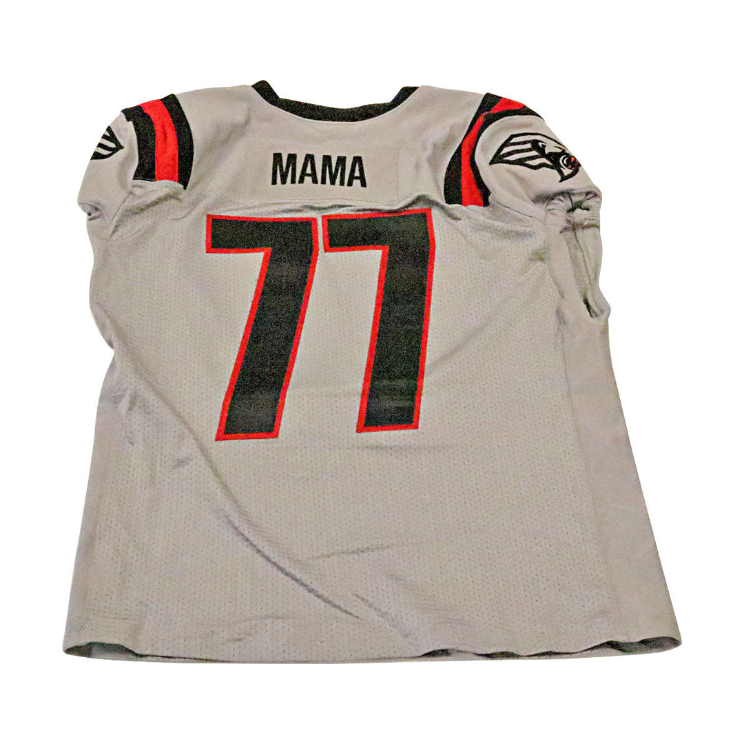 Damien Mama New York Guardians 2020 Game Used Away Jersey 2XL