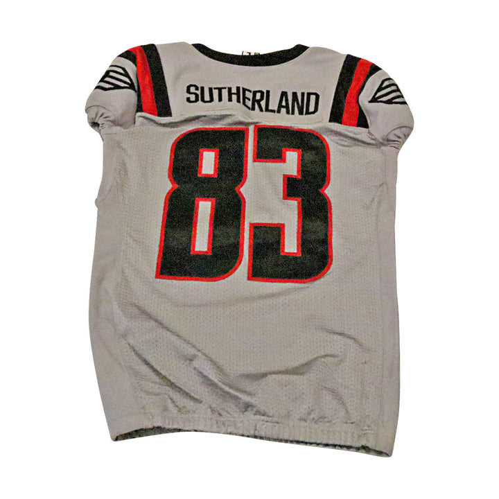 Jake Sutherland New York Guardians 2020 Game Used Away Jersey L