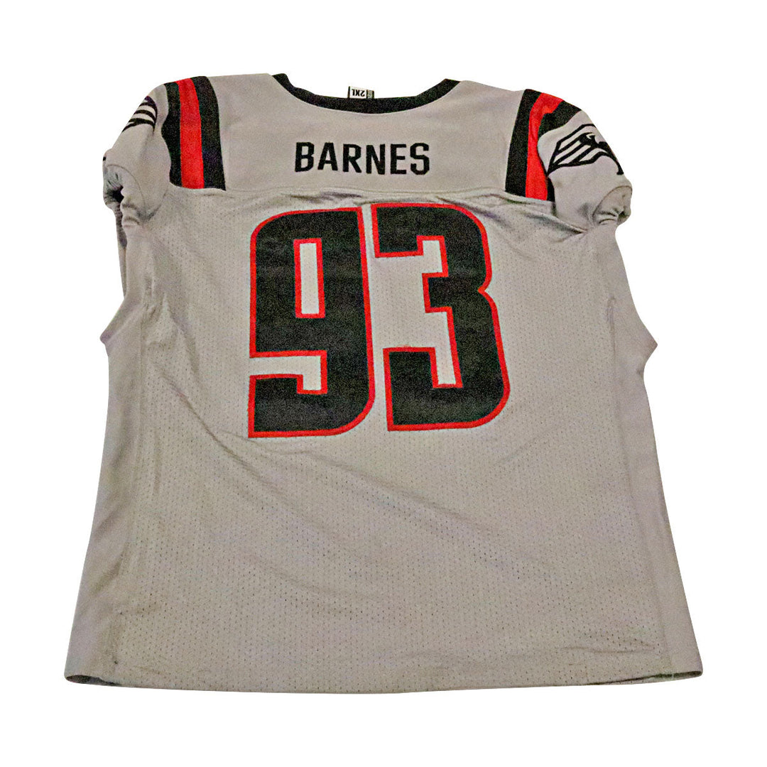 T.J. Barnes New York Guardians 2020 Game Used Away Jersey 2XL