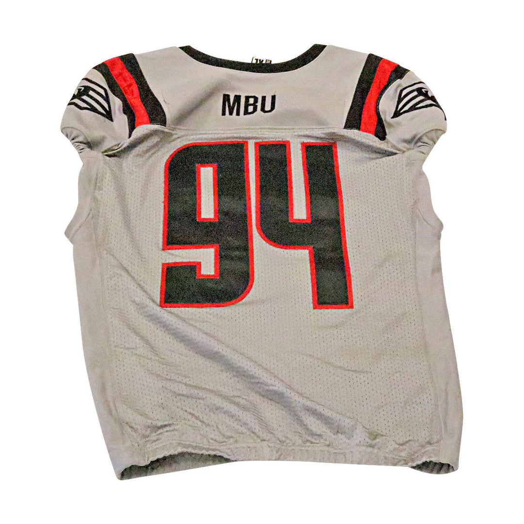 Joey Mbu New York Guardians 2020 Game Used Away Jersey XL