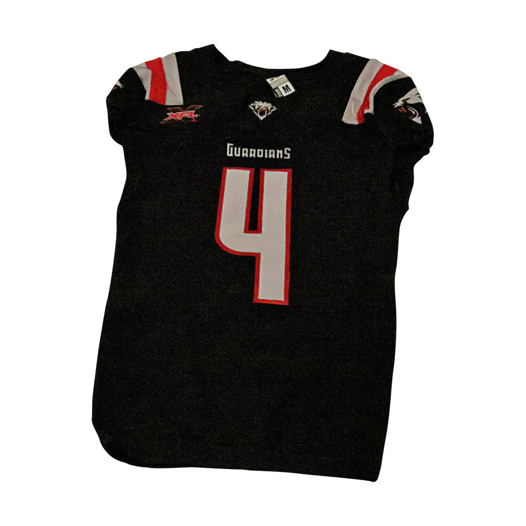 New York Guardians 2020 #4 Game Issued Home Jersey L (Nameplate removed)