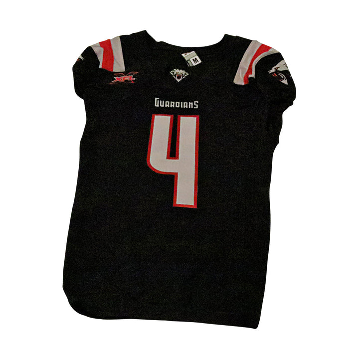 New York Guardians 2020 #4 Game Issued Home Jersey L (Nameplate removed)