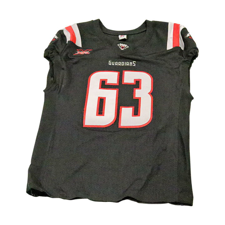New York Guardians 2020 #63 Team Issued Home Jersey XL (Nameplate removed)