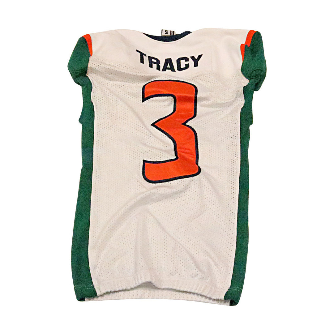 Tracy Seattle Dragons 2020 Game Used Away Jersey S