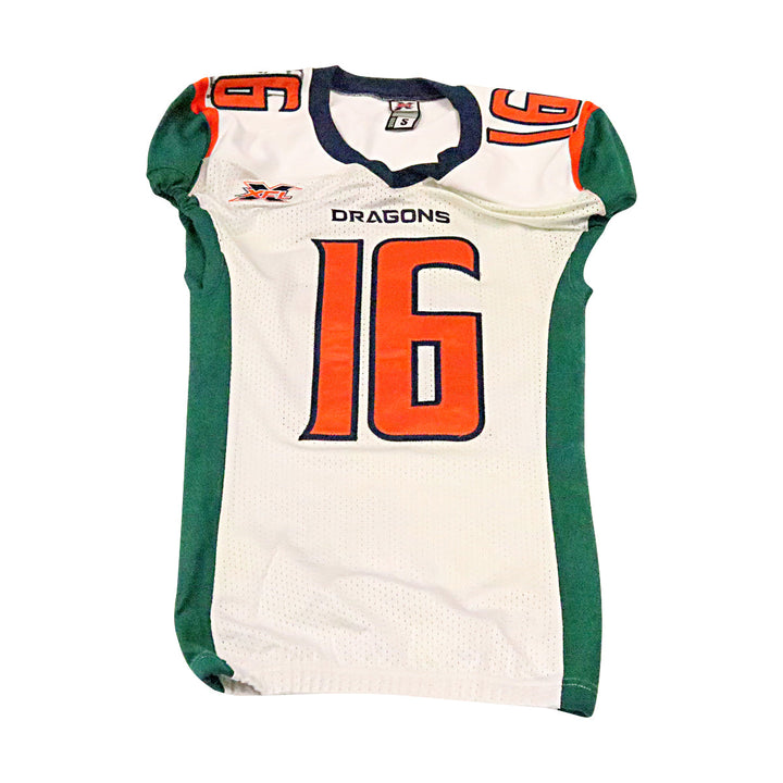 Seattle Dragons 2020 #16 Game Issued Away Jersey S