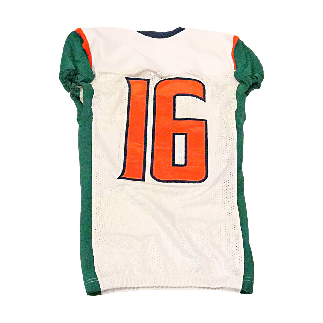 Seattle Dragons 2020 #16 Game Used Away Jersey S