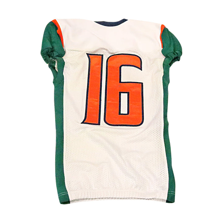 Seattle Dragons 2020 #16 Game Used Away Jersey S